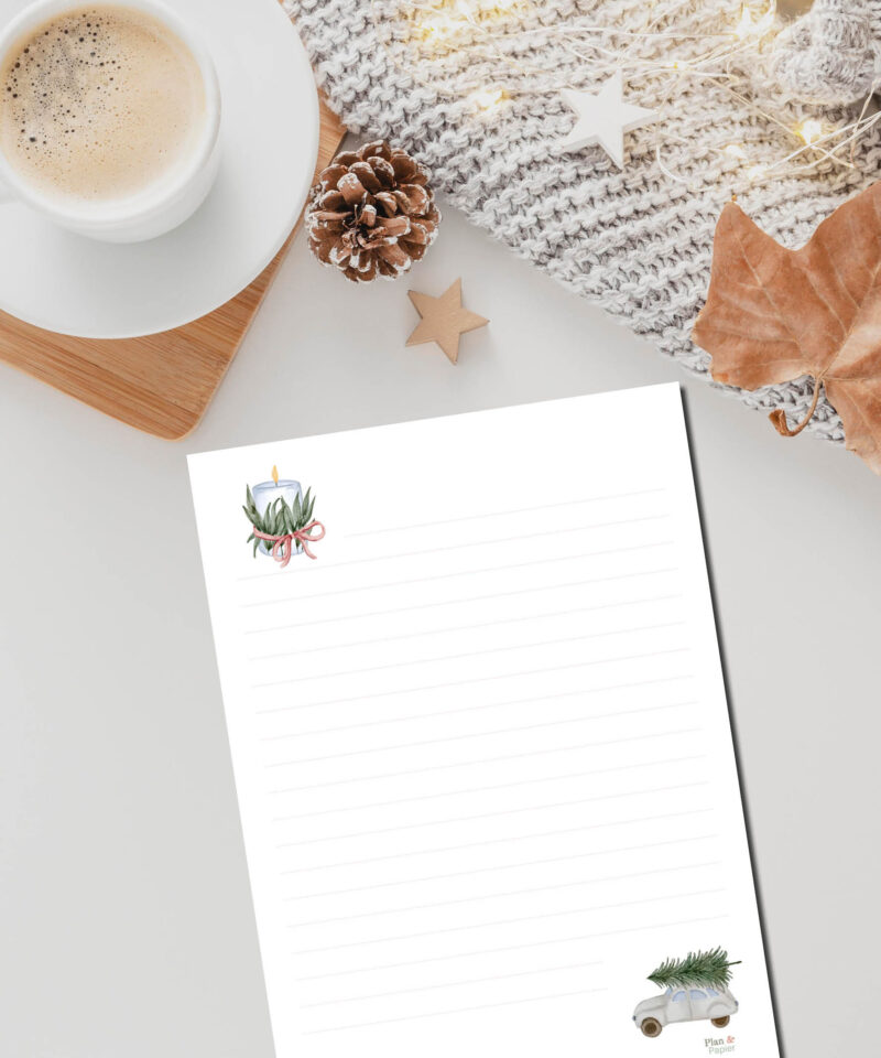 Kerst briefpapier - Afbeelding 3
