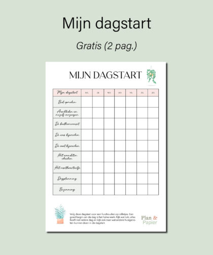 dagstart