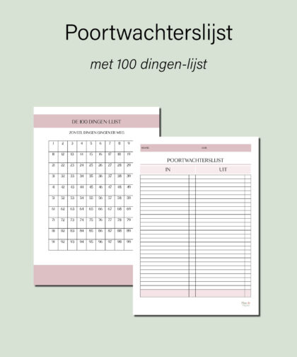 poortwachterslijst