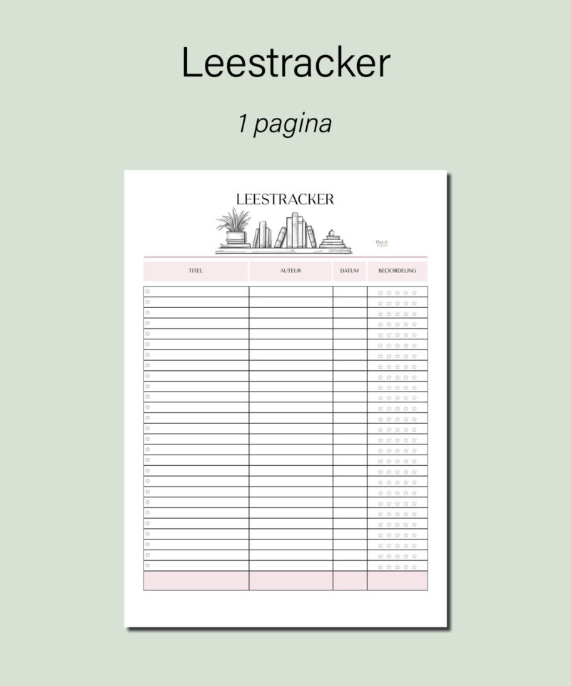 Leestracker - Afbeelding 2