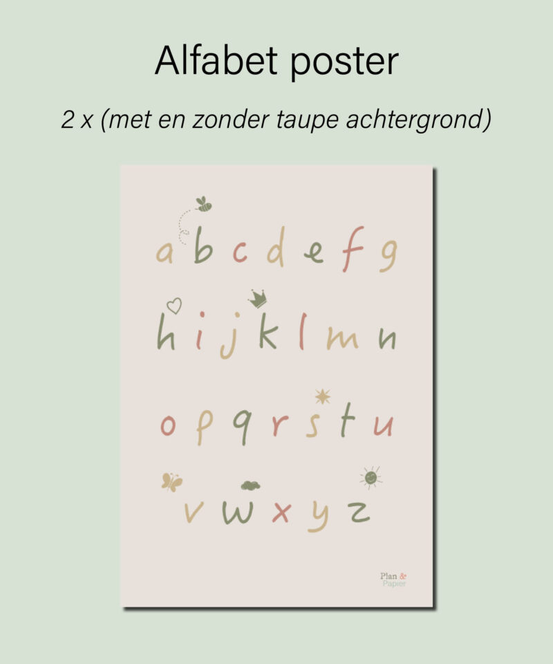 alfabet poster