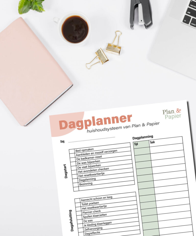 Dagplanner huishoudsysteem van Plan en Papier - Afbeelding 2