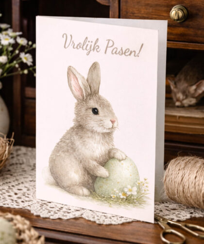 kaart: vrolijk pasen