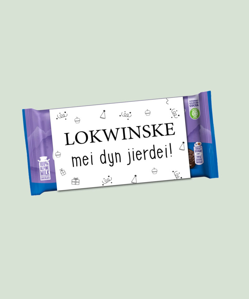 Chocoladewikkel: Lokwinske mei dyn jierdei! - Afbeelding 5