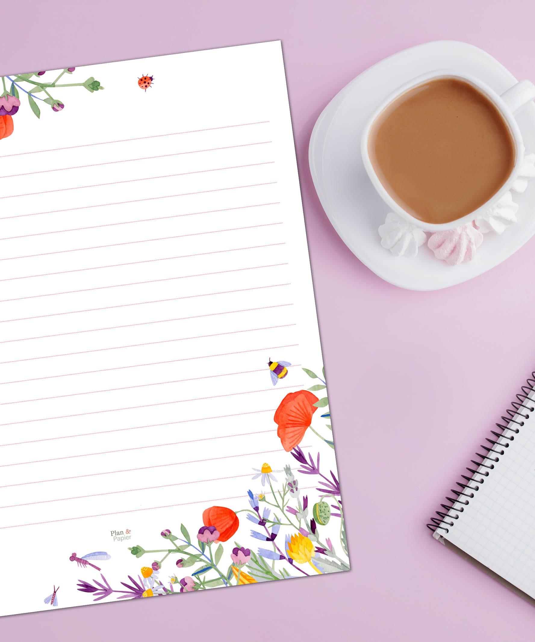 Briefpapier Zomer - Afbeelding 4