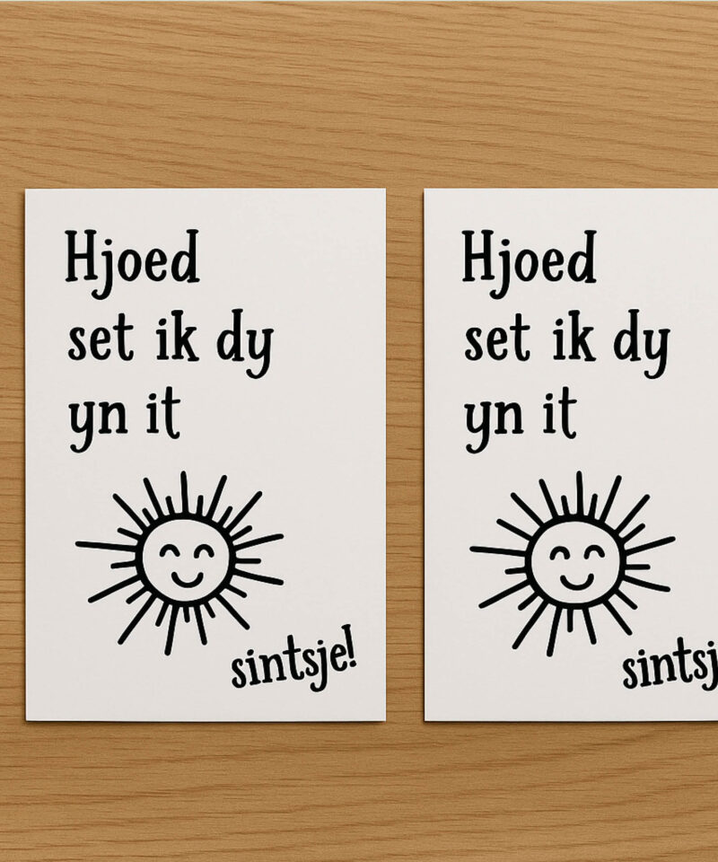 Kaart: Vandaag zet ik jou in het zonnetje - Afbeelding 6