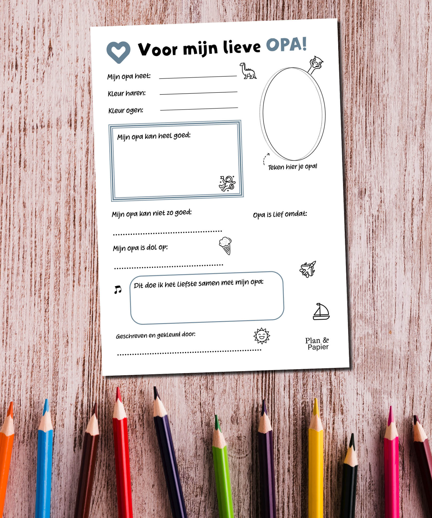 Invulformulier opa - Afbeelding 4