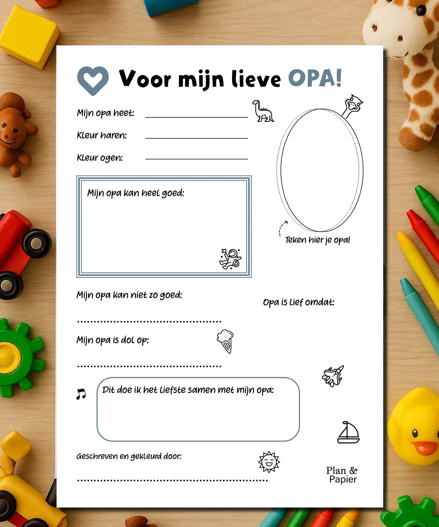 Invulformulier opa - Afbeelding 5