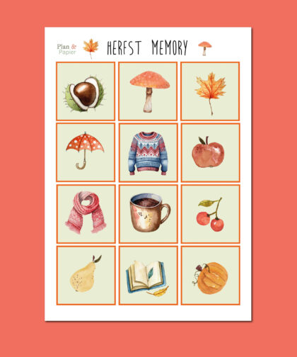 Herfst memory