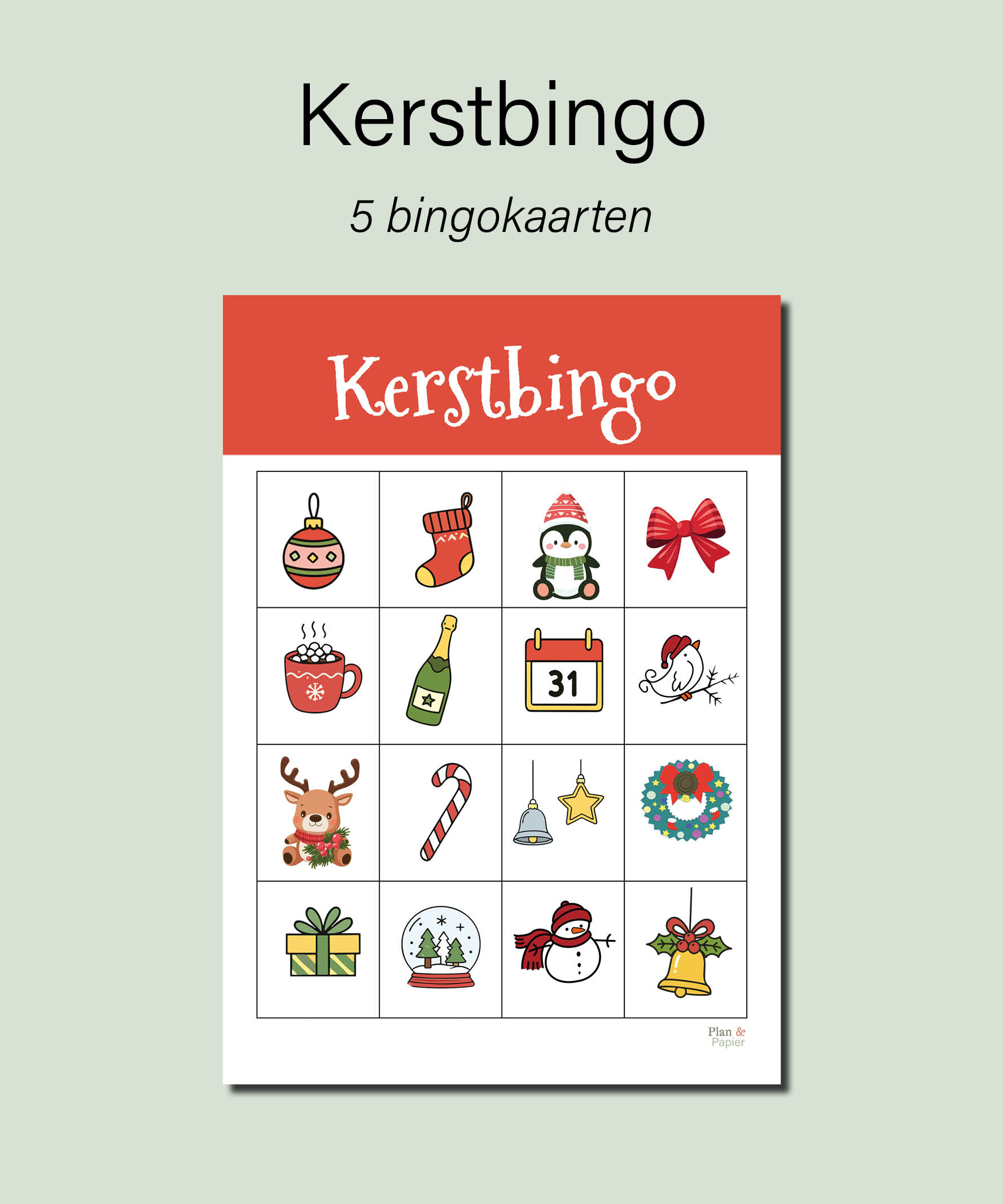 kerstbingo