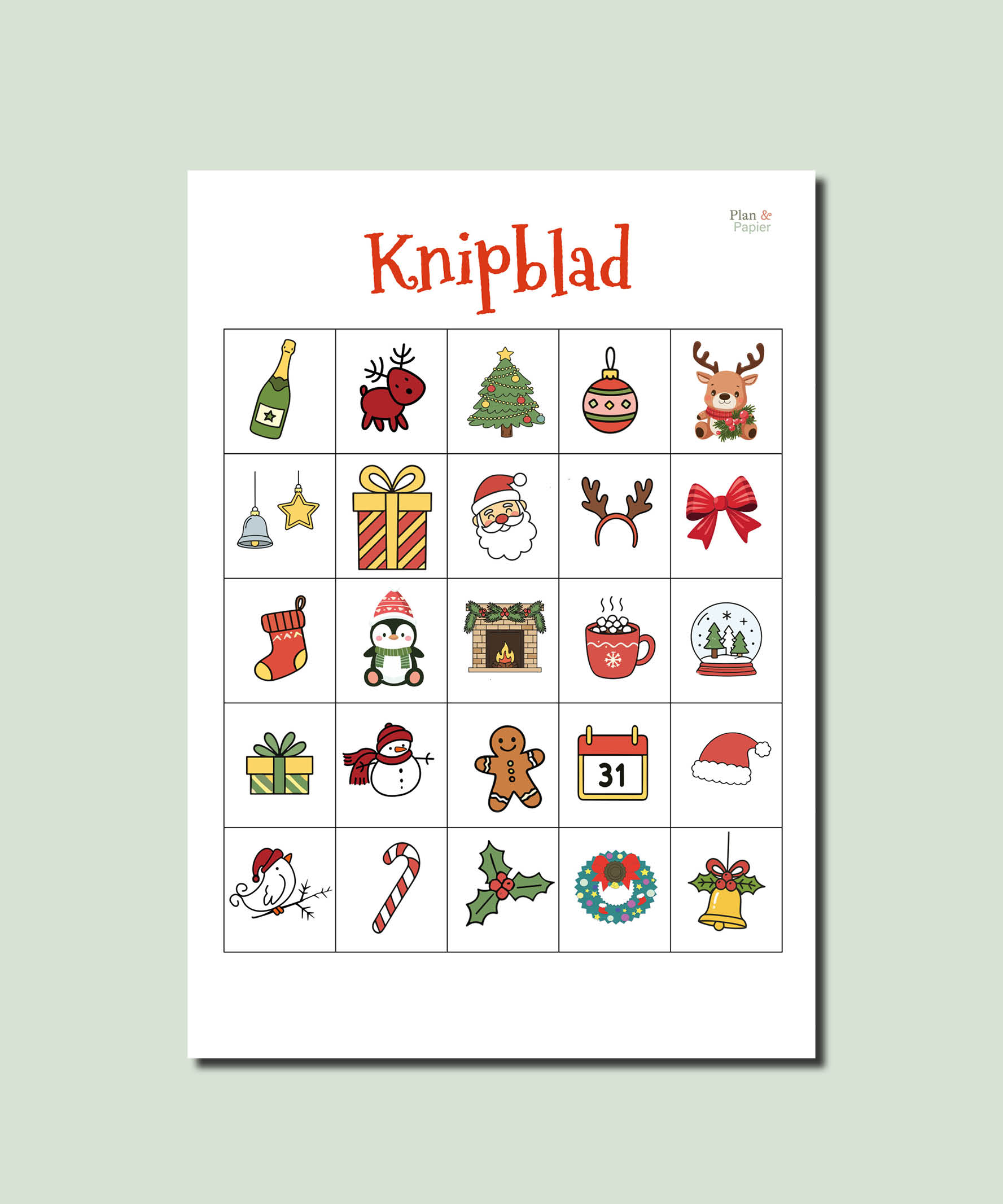 Kerstbingo - Afbeelding 5