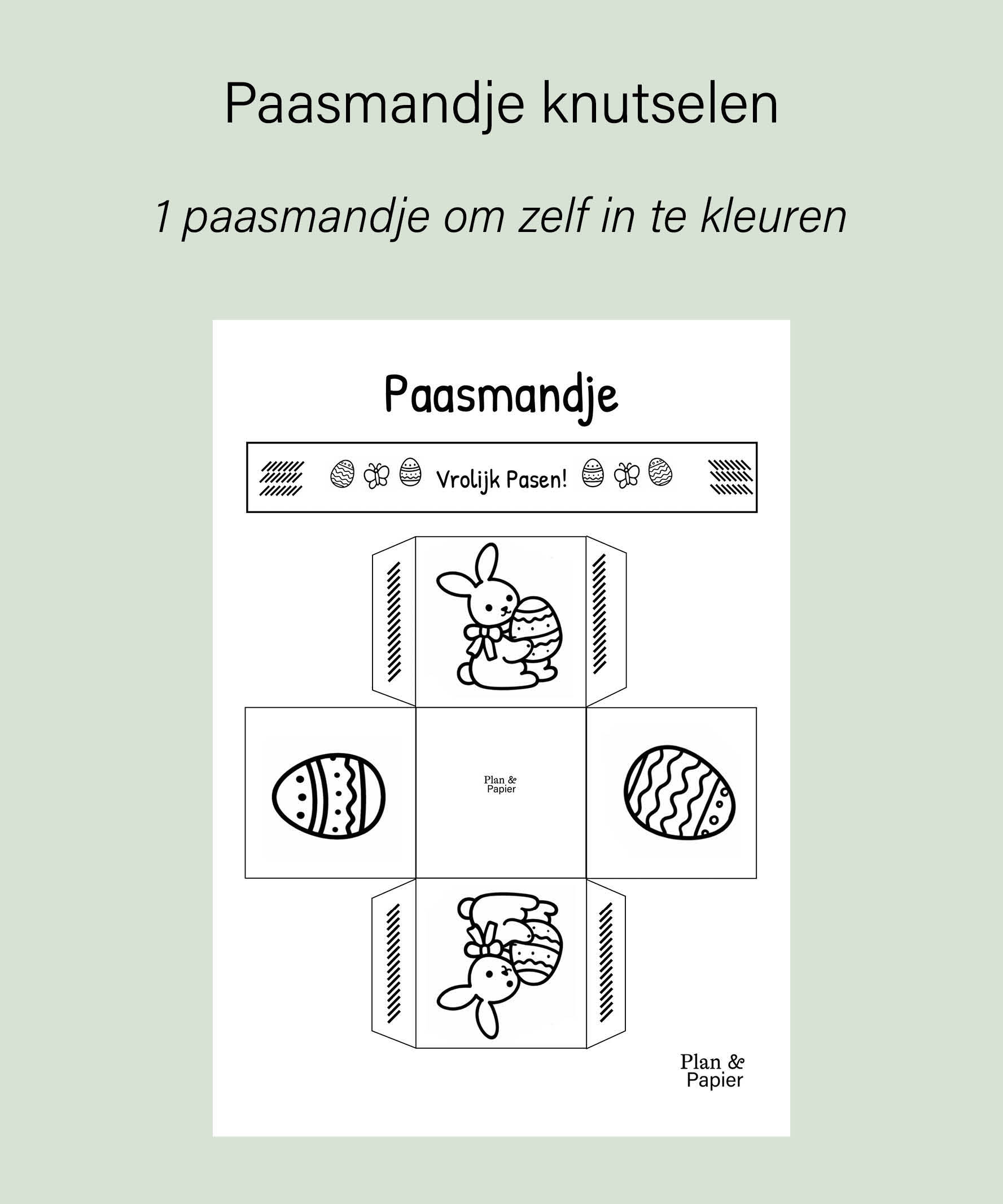 Pasen knutselpakket voor kinderen - Afbeelding 2