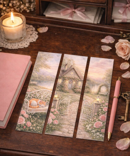 Boekenlegger rozentuin